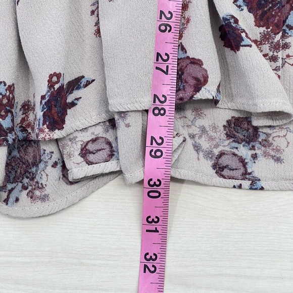 Free People Tree Swing Mini Dress Tunic S Boho Floral Lightweight Sleeveless - Picture 13 of 13